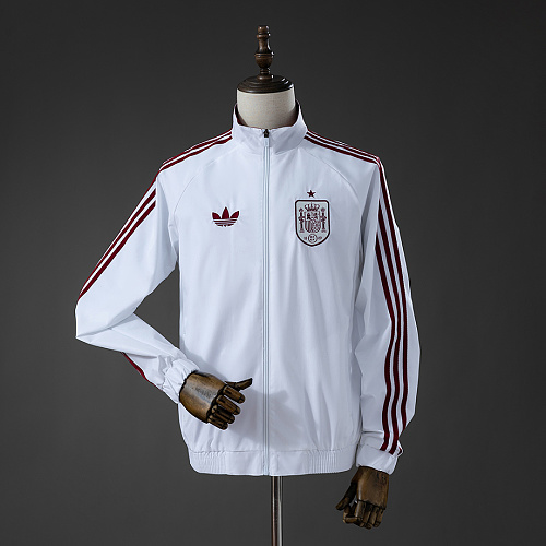 Spain Spain 2026 Windbreaker White S-XXL