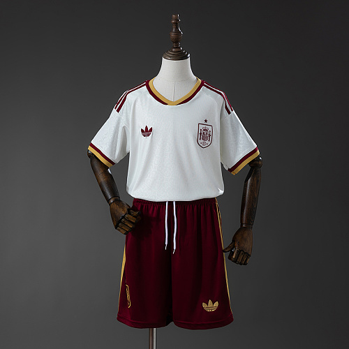 Spain Spain 2026 Away Kids Kit Jersey Size 16-28
