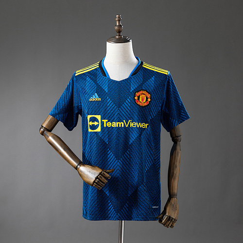 Manchester United M-U 21/22 Third Away Retro Jersey S-XXL