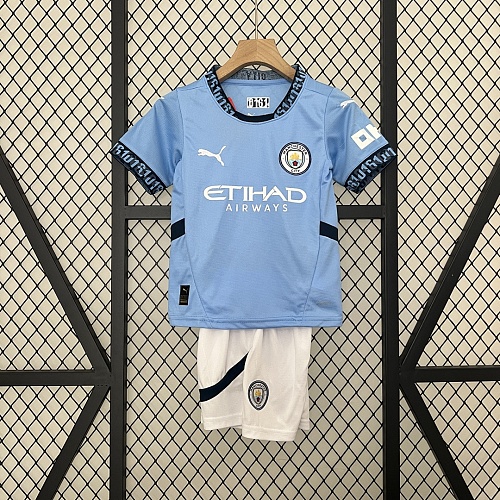 Manchester City 24/25 kids Manchester City home size: 16-28
