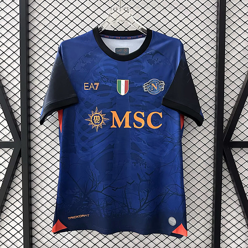 Napoli 25/26 Napoli Halloween Version Blue Soccer Jersey