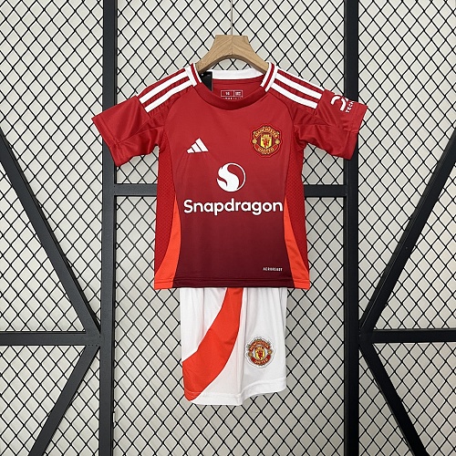 Manchester United 24/25 kids M-U home size: 16-28