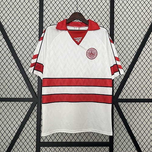 Denmark Retro Denmark 1988 Away S-XXL