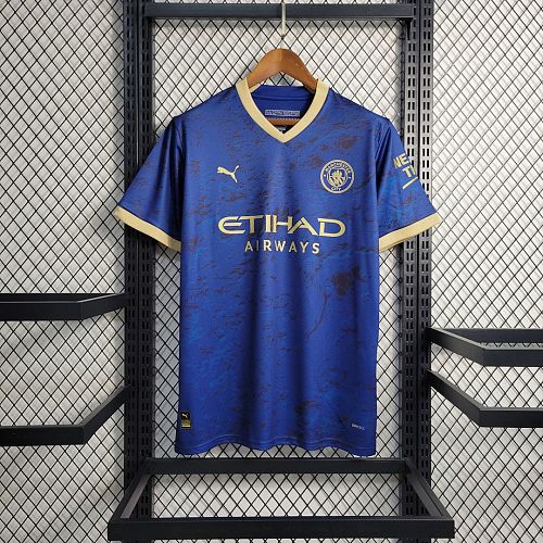 Manchester City 23-24 Manchester City Blue Special Edition Size S-4XL