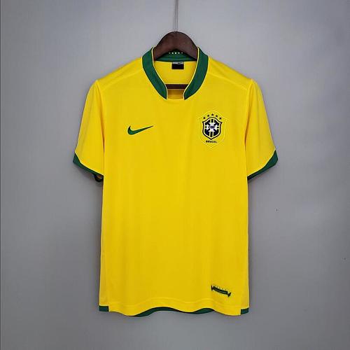 Brazil Retro Brazil 2006 home S-XXL