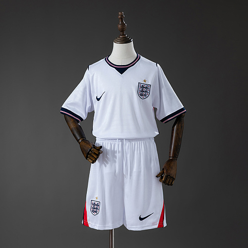 England England 2026 Home Kids Kit Jersey Size 16-28