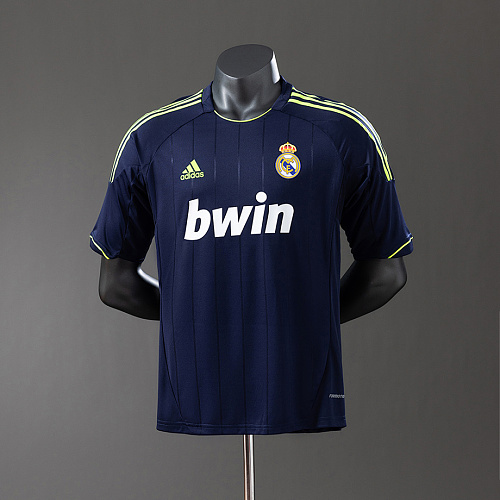 Real Madrid Real Madrid 12/13 Away Player Version Retro Jersey S-3XL