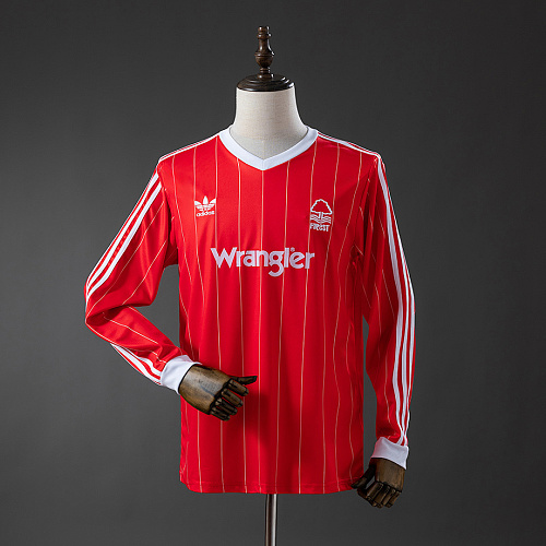 Nottingham Forest Nottingham Forest 82/84 Away Long-Sleeve Retro Jersey S-XXL