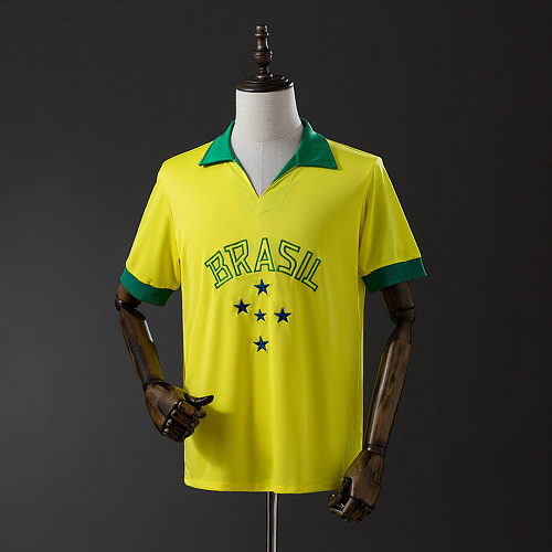 Brazil Brazil 1958 Home Retro Jersey S-XXL