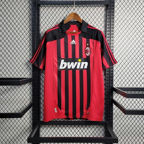 AC Milan Retro 07-08 AC Home Size S-XXL