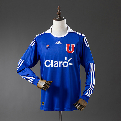 Universidad de Chile Retro 2011 Long Sleeve Universidad de Chile home S-XXL