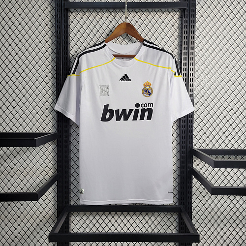 Real Madrid Retro 09-10 Real Madrid Home Size S-XXL