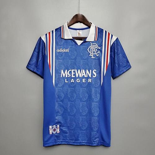 Rangers Retro 96/97 Rangers home S-XXL