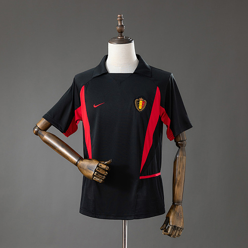 Belgium Belgium 2002 Away Retro Jersey S-XXL