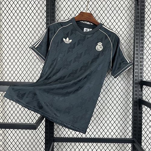 Real Madrid Real Madrid 2024/25 Special Edition Black Jersey S-XXL
