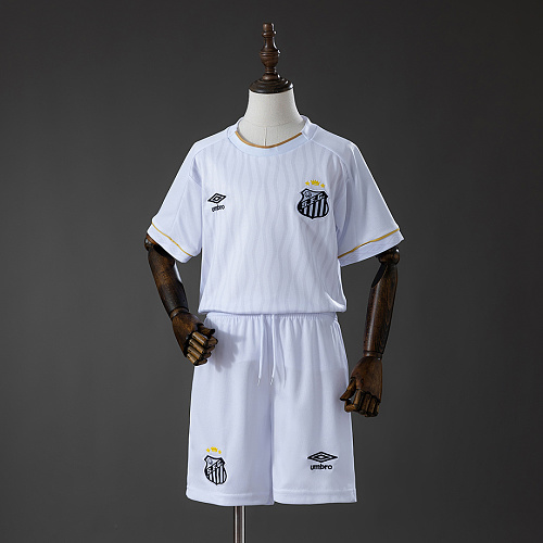 Santos Santos 26/27 Home Kids Kit Jersey Size 16-28