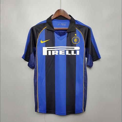 Inter Milan Retro 01/02 Inter Milan home S-XXL