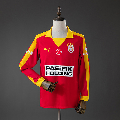 Galatasaray Galatasaray 25/26 Retro Edition - Red Long-Sleeved Jersey S-4XL