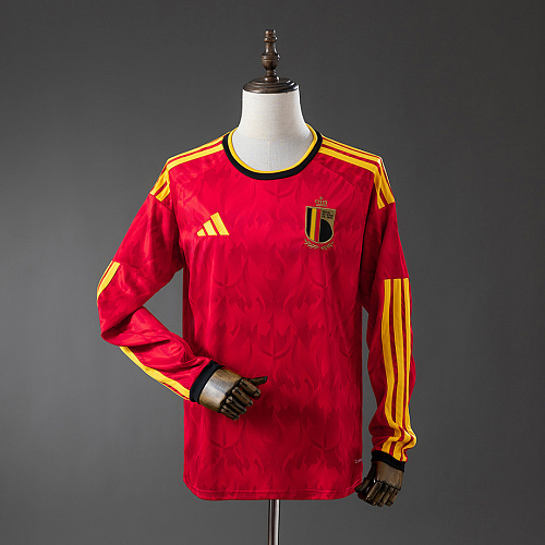 Belgium Belgium 2026 Home Long-Sleeve Jersey S-4XL
