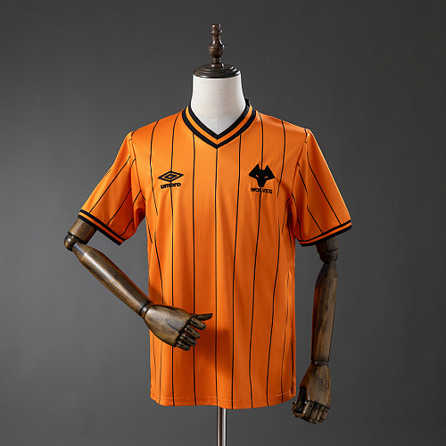 Wolverhampton Wanderers Wolves 85/86 Home Retro Jersey S-XXL
