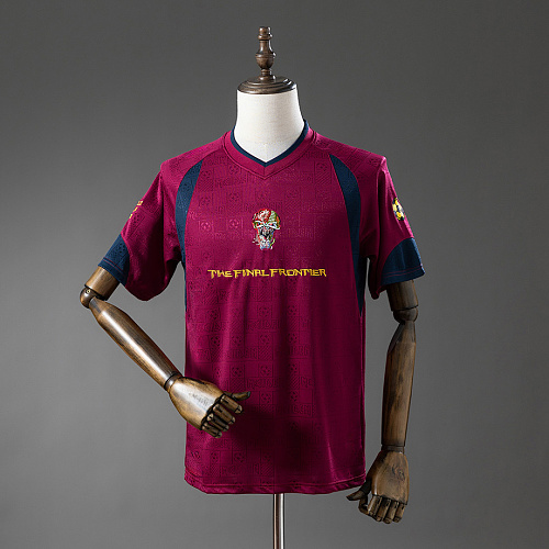 West Ham United Iron Maiden x West Ham United 2010 Away Retro Jersey S-XXL