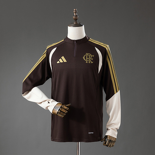 Flamengo Flamengo 26/27 Long Sleeved Training uniform Brown S-XXL