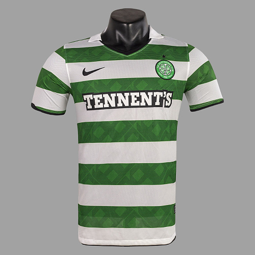 Celtic 10/12 Celtic Home Retro Soccer Jersey