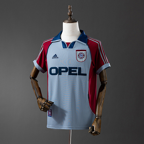 Bayern Munich Bayern Munich 1998/99 Away Retro Jersey S-XXL
