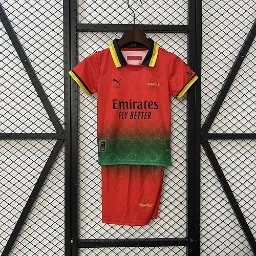 AC Milan 25/26 kids AC Milan Co-Branded Edition Jersey 16-28
