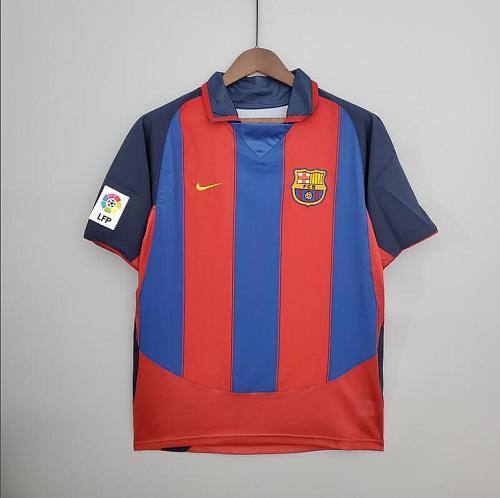 Barcelona Retro 03/04 Barcelona home S-XXL