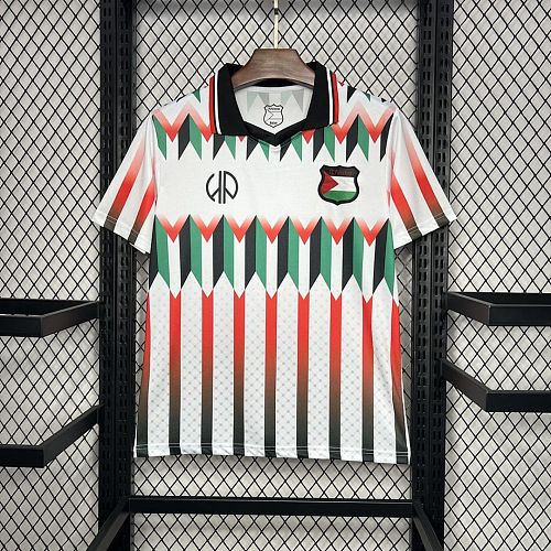 Palestino CD Palestino 2024/25 Hypepeace Joint Edition White Retro Jersey S-XXXXL