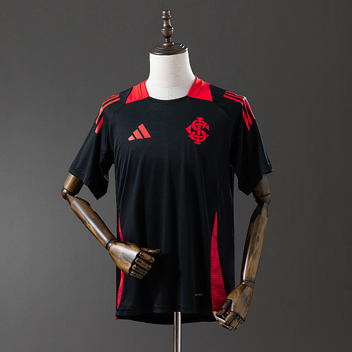 Internacional Internacional 25/26 Training Suit Black Jersey S-4XL