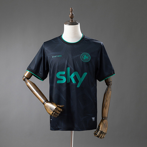 Ireland Ireland 2025 Invisible Black Jersey S-XXL