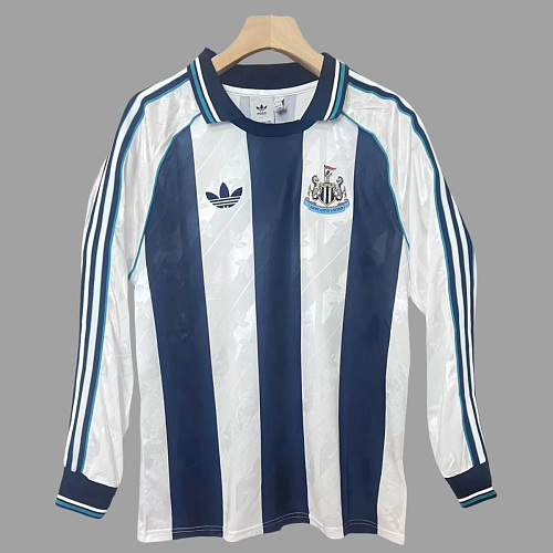 Newcastle United 24/25 Newcastle United Long Sleeve Retro Soccer Jersey