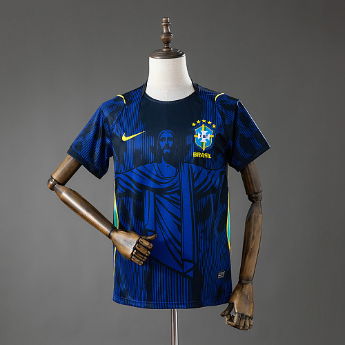 Brazil Brazil 2026 Jesus Edition - Blue Jersey S-4XL