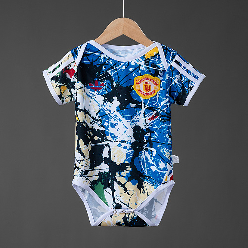 Manchester United M-U 25/26 Originals Stone Roses Baby Jersey Size 912
