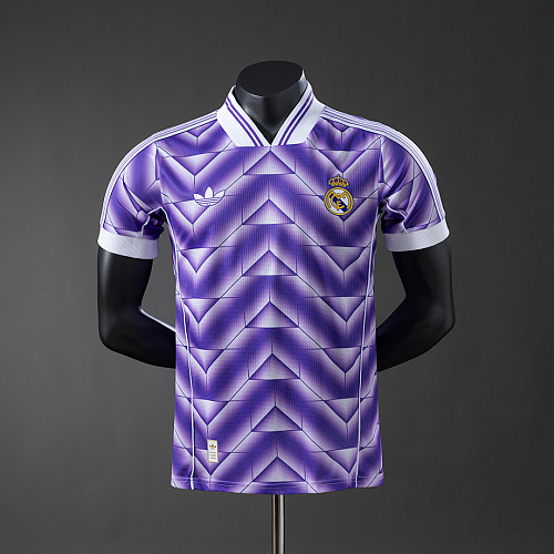 Real Madrid Real Madrid 25/26 Purple Player Version Jersey S-XXL
