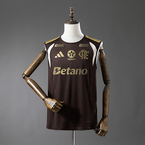 Flamengo Flamengo 26/27 All Sponsored Training - Brown Vest Jersey S-4XL