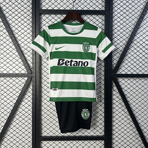 Sporting CP 25/26 Kids Sporting Lisbon Home Size: 16-28