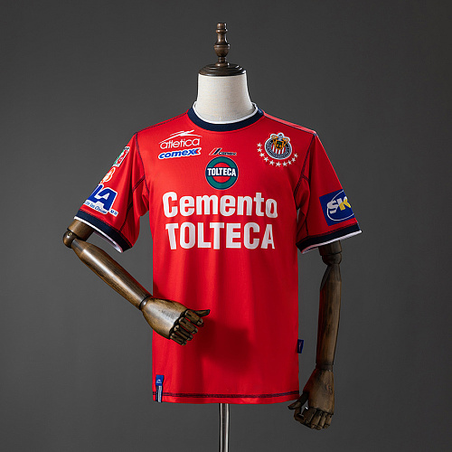 Chivas de Guadalajara Chivas de Guadalajara 02/03 Home Retro Jersey S-XXL
