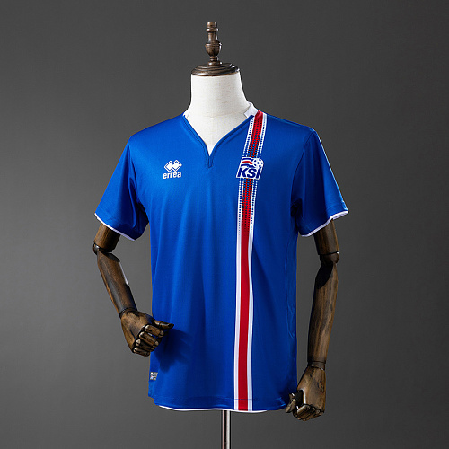 Iceland Iceland 2016/17 Home Retro Jersey S-XXL