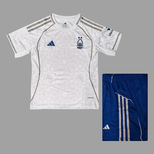 Nottingham Forest 25/26 Nottingham Forest Away Kids Soccer Jersey Size 16-28