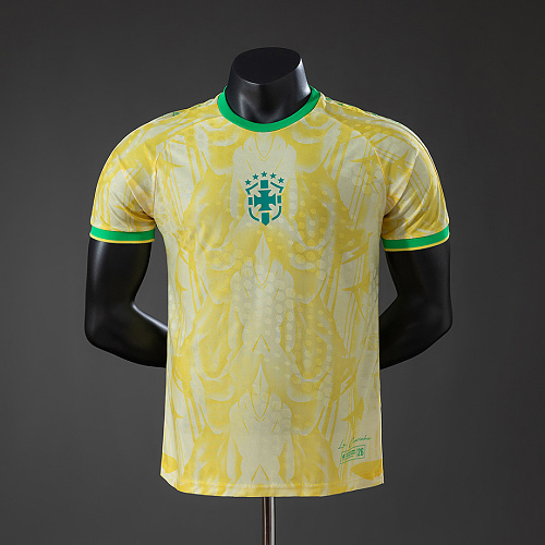 Brazil Brazil 2026 World Cup Special Edition - Yellow Player Version Jersey S-2XL