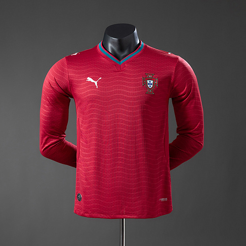 Portugal Portugal 2026 Home Player Version Long-Sleeve Jersey S-4XL