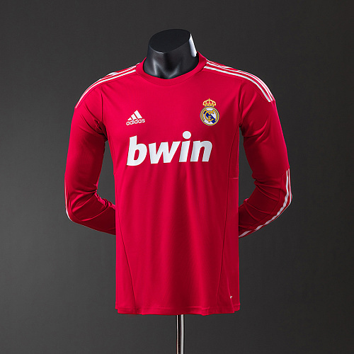 Real Madrid Real Madrid 11/12 Third Away Long Sleeve Player Version Retro Jersey S-3XL