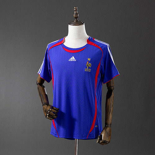 France France 2006 Home Retro Jersey S-XXL