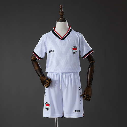 Iraq Iraq 2026 Home Kids Kit Jersey Size 16-28