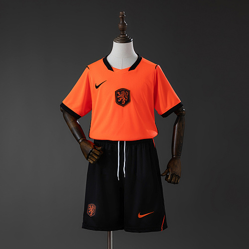 Netherlands Netherlands 2026 Home Kids Kit Jersey Size 16-28