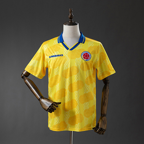 Colombia Columbia 1994 Home Retro Jersey S-XXL