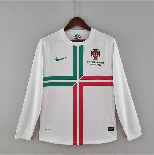 Portugal Retro portugal 2012 long sleeve away S-XXL